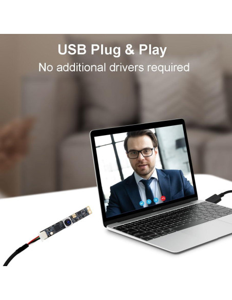 Cámara USB MMlove 16MP FHD Enfoque Automático Micrófono Cámara USB MMlove 16MP FHD Enfoque Automático Micrófono