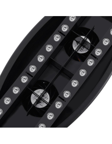 Lámpara de Fuego Artificial Ridgeyard 36 LED Efecto Llama 100W