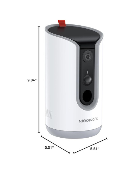 Cámara para Perros Meowant 2K HD con Dispensador de Golosinas Cámara para Perros Meowant 2K HD con Dispensador de Golosinas