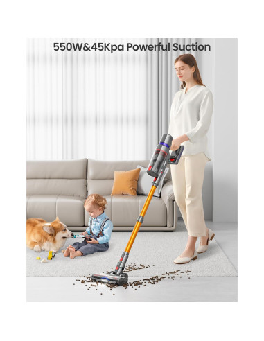 Aspiradora Inalámbrica AFNOP AceVac 11 550W 65Min 1.6L