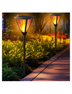 Linternas de Antorcha Solar iBaycon 71 cm 2 Pack IP65