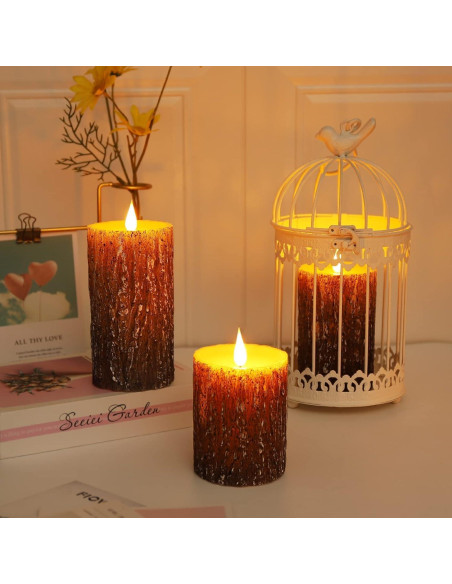 Set de Velas LED Parpadeantes AKU TONPA con Control Remoto Set de Velas LED Parpadeantes AKU TONPA con Control Remoto