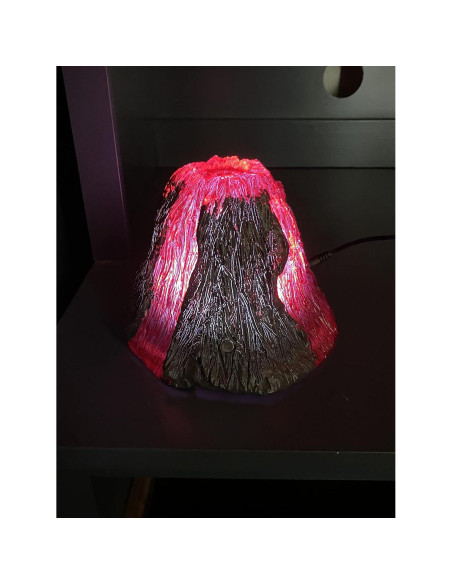 Lámpara Nocturna Volcán LED Cambiante DIY Jr. 17.15x12.7cm Lámpara Nocturna Volcán LED Cambiante DIY Jr. 17.15x12.7cm