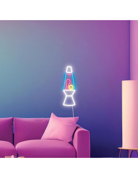 Lámpara de Lava Neon INNOVIBE 35.56 cm Rosa Amarilla LED Lámpara de Lava Neon INNOVIBE 35.56 cm Rosa Amarilla LED