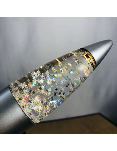 Lámpara de Lava LED USB Sezrgiu Cohete 18.5cm Luz Cálida Lámpara de Lava LED USB Sezrgiu Cohete 18.5cm Luz Cálida