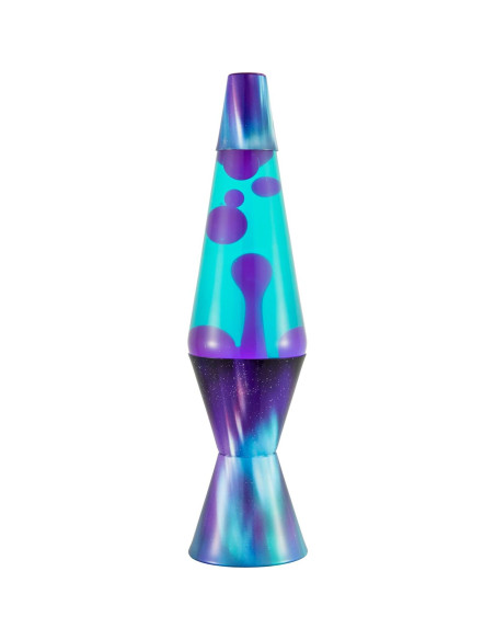 Lámpara Lava Original 14.5" Aurora Borealis Cera Púrpura Lámpara Lava Original 14.5" Aurora Borealis Cera Púrpura