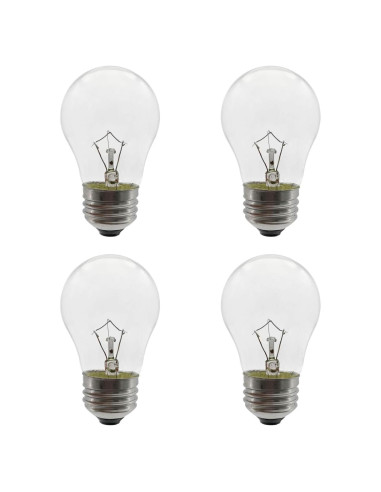 Bombilla de Luz para Horno 40W E26 Alta Temperatura 300C - Paquete de 4