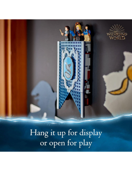 LEGO Harry Potter Estandarte Ravenclaw 76411 Decoración 3D LEGO Harry Potter Estandarte Ravenclaw 76411 Decoración 3D