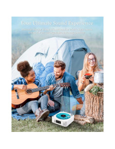 Altavoz Bluetooth Atmosférico Genérico con Luz Nocturna 2