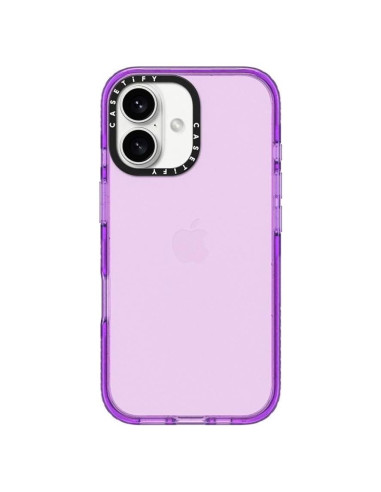 Funda Impacto CASETiFY para iPhone 16 - Púrpura 2.5m