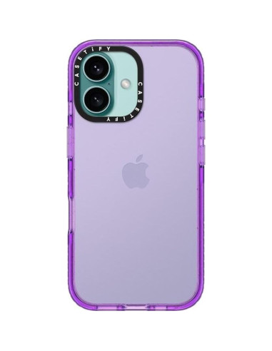 Funda Impacto CASETiFY para iPhone 16 - Púrpura 2.5m
