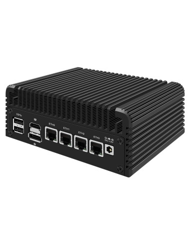 Micro Firewall HUNSN RJ35 Intel N100 8GB RAM 128GB SSD