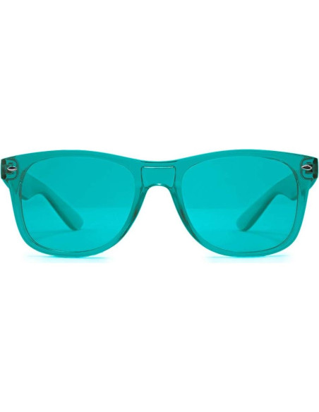 Gafas de Terapia de Color Aqua Purple Canyon - Sanación Chakra Gafas de Terapia de Color Aqua Purple Canyon - Sanación Chakra