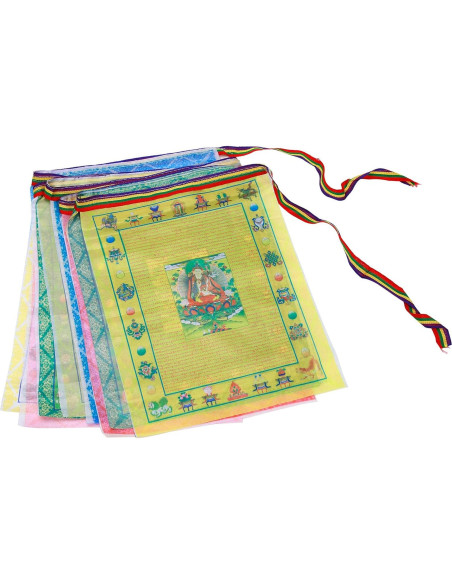Banderas de Oración Budista Tibetanas Aolamegs 20pcs 36x28cm Banderas de Oración Budista Tibetanas Aolamegs 20pcs 36x28cm