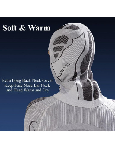 Máscara de Esquí Balaclava JJZS Típica Invierno Unisex