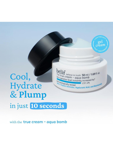 Crema Hidratante Belif Aqua Bomb 25ml - Ácido Hialurónico