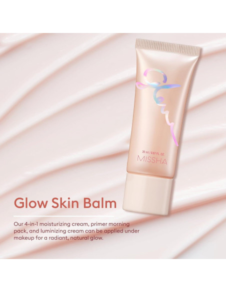 MISSHA Glow Skin Balm 20ml - Primer, Hidratante y Iluminador MISSHA Glow Skin Balm 20ml - Primer, Hidratante y Iluminador