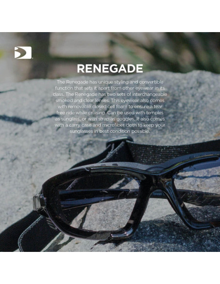 Gafas de sol y protección Bobster Renegade Sport - Unisex Gafas de sol y protección Bobster Renegade Sport - Unisex