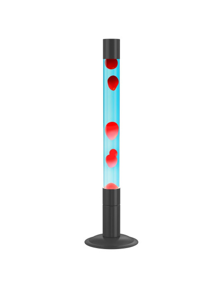 Lámpara de Movimiento Líquido LKUA 76 cm Agua Azul Cera Roja Lámpara de Movimiento Líquido LKUA 76 cm Agua Azul Cera Roja