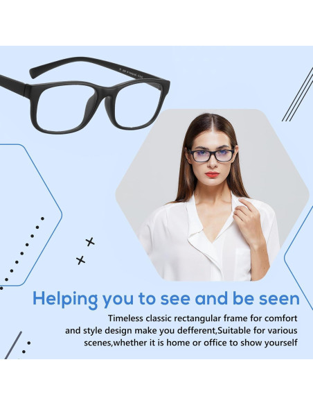 Gafas de Luz Azul DUCO 8016 Negro Mate con Lente Ámbar Gafas de Luz Azul DUCO 8016 Negro Mate con Lente Ámbar
