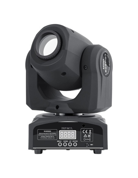 ZKYMZL 60W Luz de Cabeza Móvil DMX512 8 GOBOs 8 Colores ZKYMZL 60W Luz de Cabeza Móvil DMX512 8 GOBOs 8 Colores