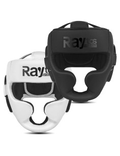 Casco de Boxeo Raytos Negro para MMA y Muay Thai - Protección Premium