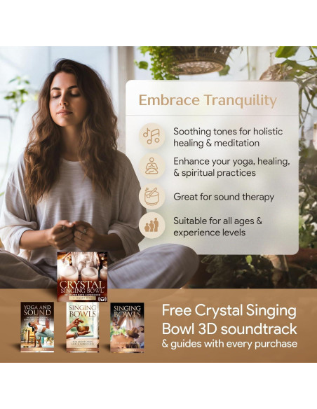 Juego de Cuencos Cantores Tibetanos Silent Mind - Meditación y Relajación Juego de Cuencos Cantores Tibetanos Silent Mind - Meditación y Relajación