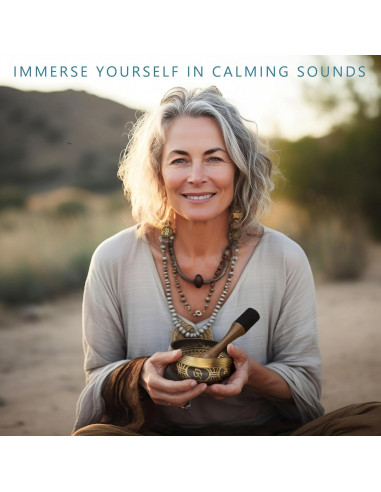 Juego de Cuencos Cantores Tibetanos Silent Mind - Meditación y Relajación