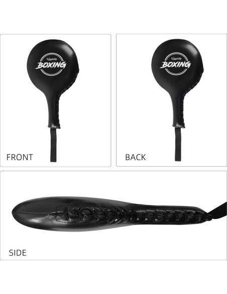 Paddles de Boxeo Valleycomfy 35x20cm Cuero PU Entrenamiento Paddles de Boxeo Valleycomfy 35x20cm Cuero PU Entrenamiento