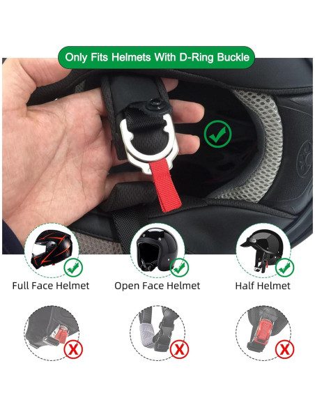 Kit de Hebilla de Liberación Rápida URLWALL para Casco Kit de Hebilla de Liberación Rápida URLWALL para Casco