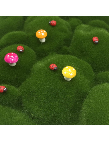 Woohome Musgo Artificial 20 PCS 30x30 cm Decoración Jardín