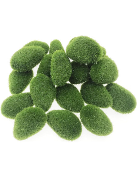 Woohome Musgo Artificial 20 PCS 30x30 cm Decoración Jardín Woohome Musgo Artificial 20 PCS 30x30 cm Decoración Jardín