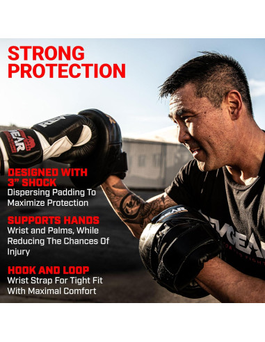 Almohadillas de Boxeo Revgear Air Mitt - Cuero Duradero