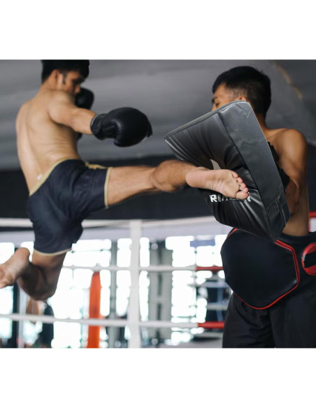 Escudo de Patadas RIHEAN RA02-BK para Muay Thai y Taekwondo Escudo de Patadas RIHEAN RA02-BK para Muay Thai y Taekwondo