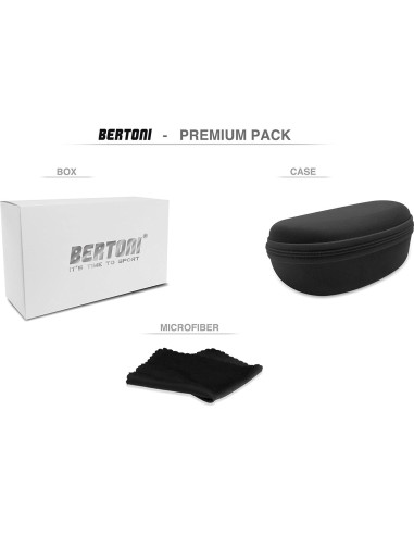 Gafas de Sol Polarizadas Bertoni Glacier para Trekking y Esquí