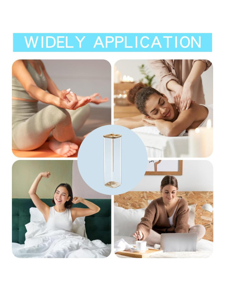 Soporte para Incienso Eavida con Recogedor de Cenizas - 2 Paquetes Oro Champán Soporte para Incienso Eavida con Recogedor de Cenizas - 2 Paquetes Oro Champán