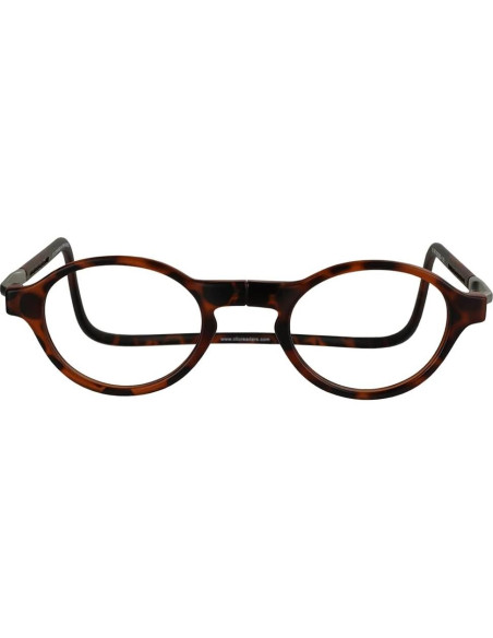 Gafas de lectura magnéticas CliC 1.25x tortuga mate S-M Gafas de lectura magnéticas CliC 1.25x tortuga mate S-M
