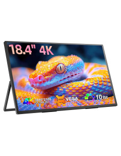 Monitor Portátil EVICIV 4K 18.4" 3840x2160 VESA Ajustable