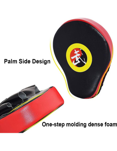 Mitones de Boxeo TLBTEK 2PCS para Kickboxing y MMA - Rojo