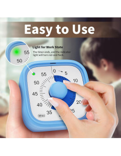 Temporizador Visual Incolumitas para TDAH y Autismo - Azul 2