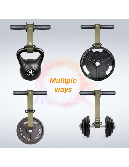 Fortalecedor de Antebrazo VAIIO con Rodillo de Muñeca - Verde Militar Fortalecedor de Antebrazo VAIIO con Rodillo de Muñeca - Verde Militar