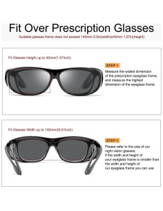 Gafas de Sol Polarizadas YIMI UV400 para Conducir sobre Gafas 2