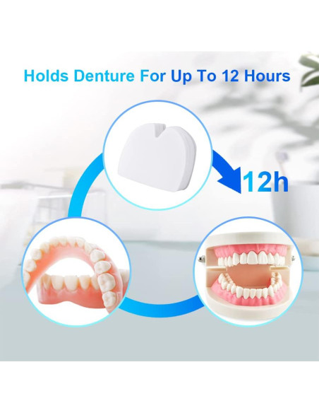 120 Almohadillas Adhesivas para Dentaduras CARESHINE Inferior 120 Almohadillas Adhesivas para Dentaduras CARESHINE Inferior