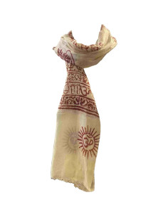 Bufanda de Oración de Algodón Karma Harye Ram 137x56 cm 2