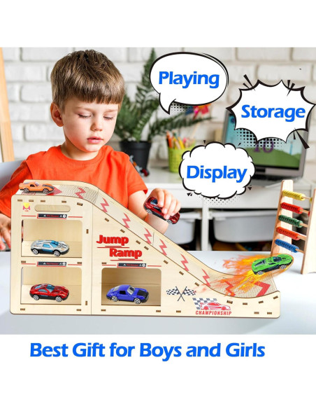 Rampa de Salto para Coches de Juguete Hot Wheels 81x11cm Rampa de Salto para Coches de Juguete Hot Wheels 81x11cm