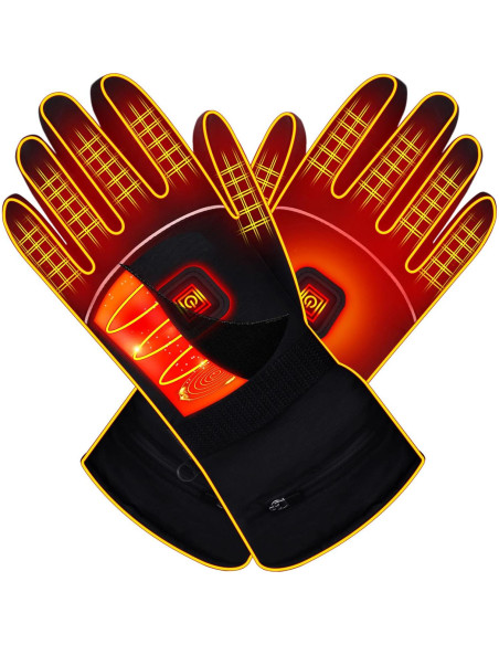 Guantes Térmicos Eléctricos Rabbitroom Unisex 7.4V Pantalla Táctil Guantes Térmicos Eléctricos Rabbitroom Unisex 7.4V Pantalla Táctil