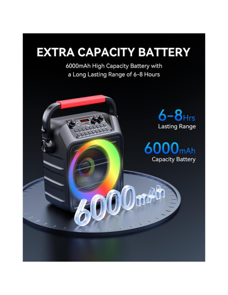 Máquina de Karaoke DONGGUAN K256 Bluetooth 30W 2 Micrófonos Máquina de Karaoke DONGGUAN K256 Bluetooth 30W 2 Micrófonos