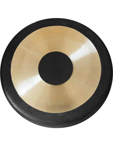 Gong Mini Chau 15 cm Arborea con Soporte y Mazo de Bronce Gong Mini Chau 15 cm Arborea con Soporte y Mazo de Bronce