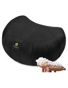 Cojín de Meditación Zafu Maya Lumbini Media Luna Orgánico