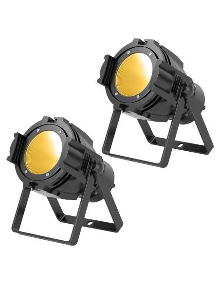 2 Focos COB 80W HOLDLAMP Luz de Escenario DMX Metal 2 Focos COB 80W HOLDLAMP Luz de Escenario DMX Metal
